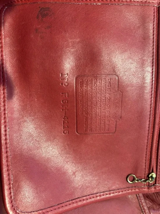 Coach Whitney Flap Vintage 1998 Bag - Picture 7 of 9